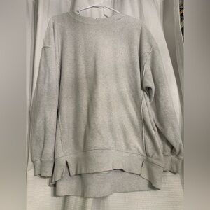 Aerie Women's Light Gray Crewneck Sweater